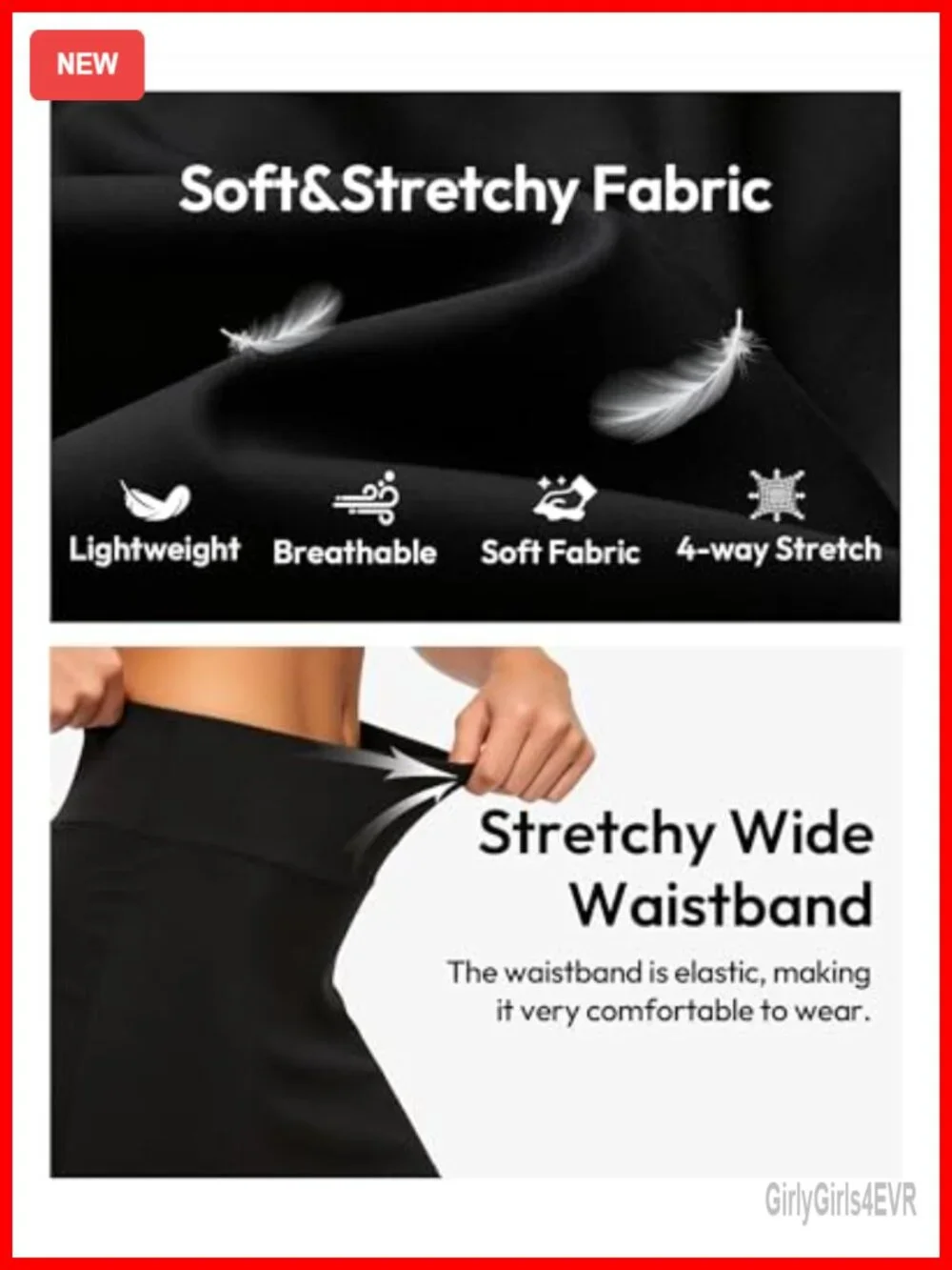 Women's Tennis Skort with Built-in Shorts & Phone Pocket, High Waisted A-Line